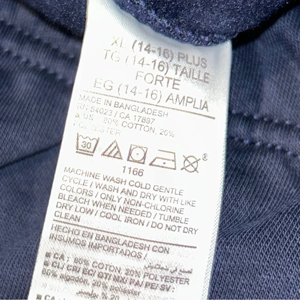 OLD NAVY Boy's Dark Blue Sweatpants Size XL 14/16 Plus New With Tags